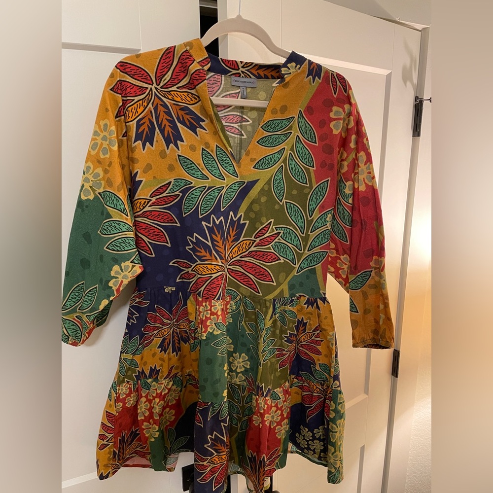 Brand New Anthro Pattern Dress- XS